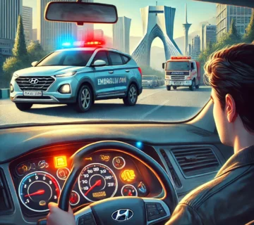 چراغ هشدار موتور هیوندا