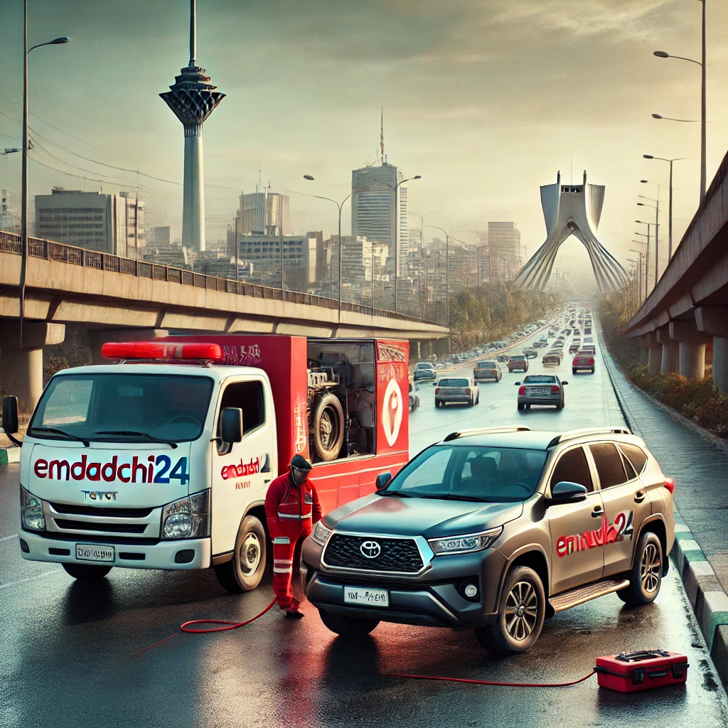 امداد خودرو تویوتا در تهران