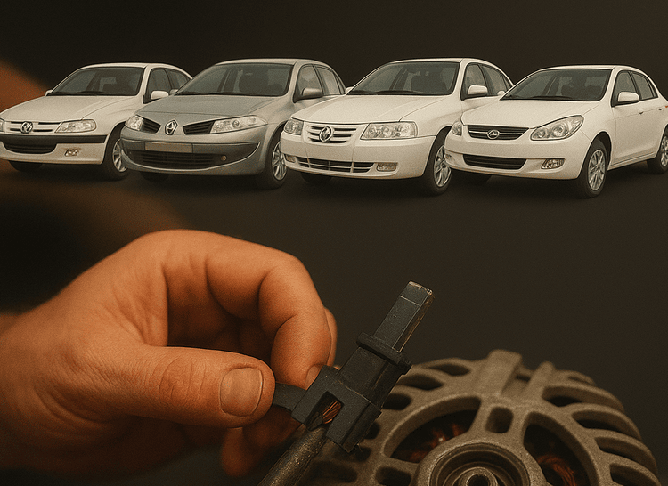 تعویض زغال دینام