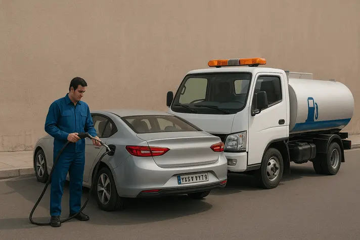 بنزین سیار تلفنی